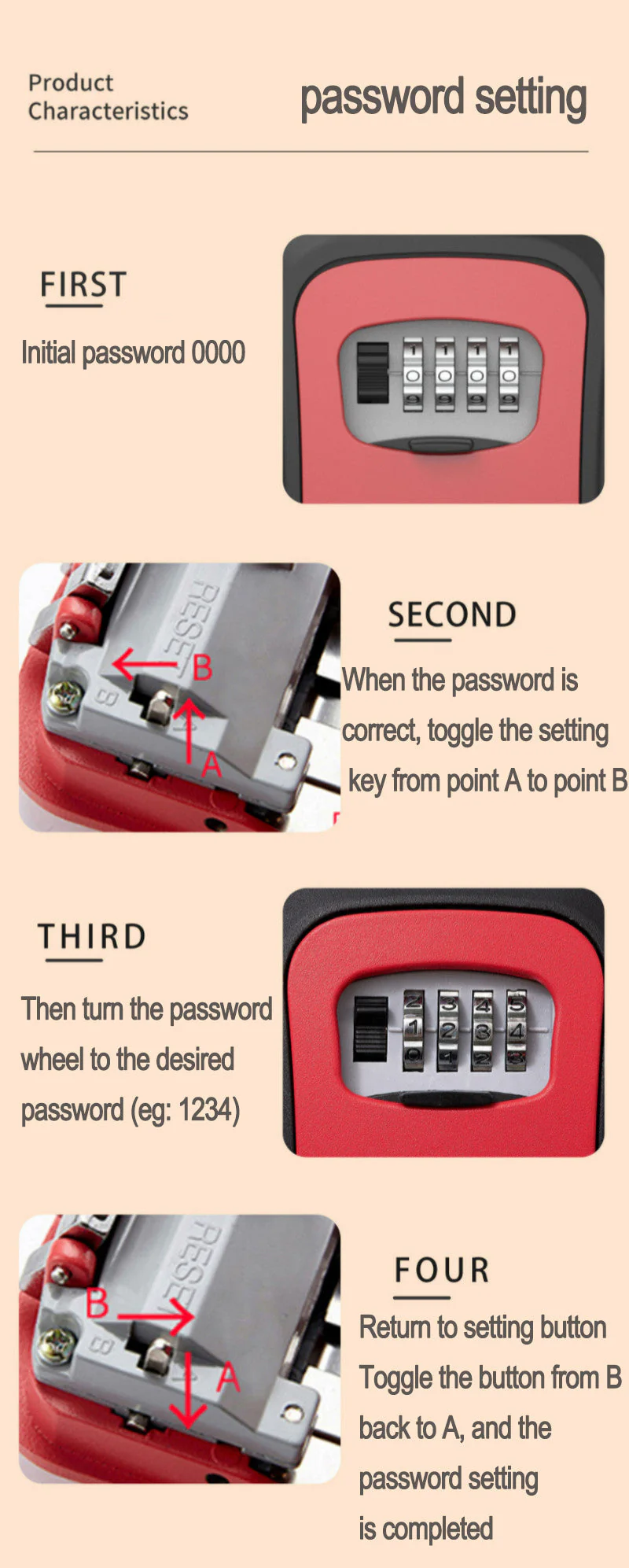 Portable Password Key Storage Box - Image 3