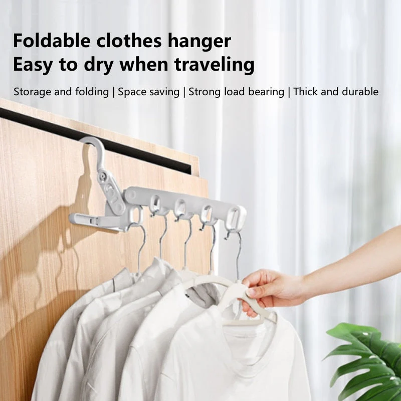 Travel Space Saving Organizer Clothes Hanger - Image 2