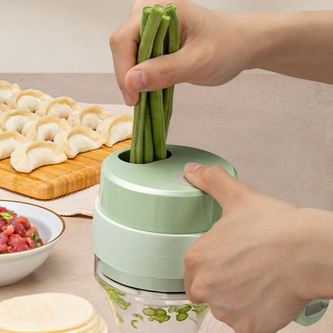 2in1 Portable Vegetable Slicer Blender - Image 2