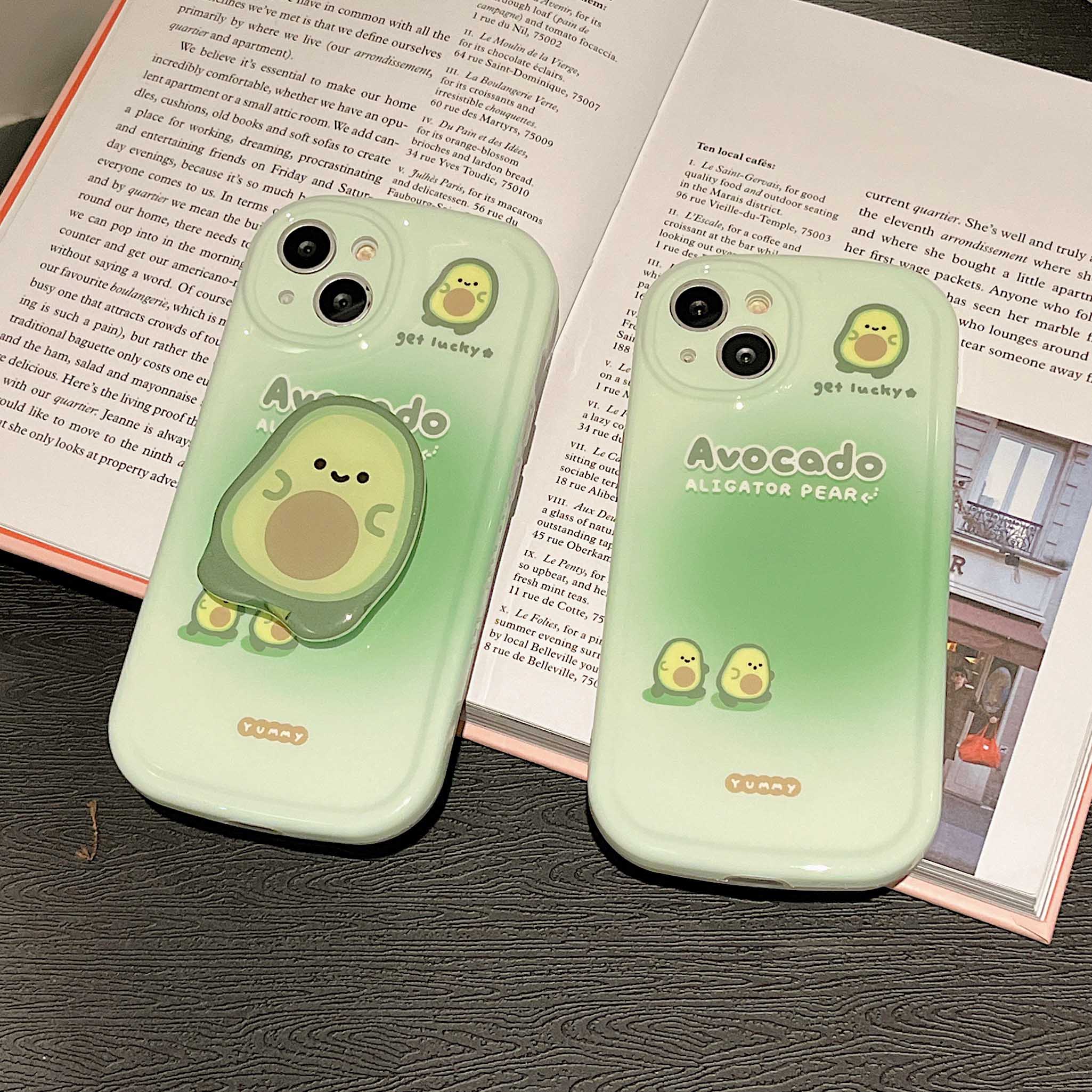 Yummy Avocado iPhone Holder Case - Image 2