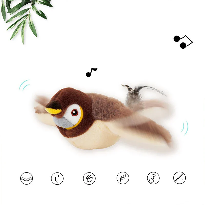 Catch Me Bird Interactive Cat Toy - Image 3