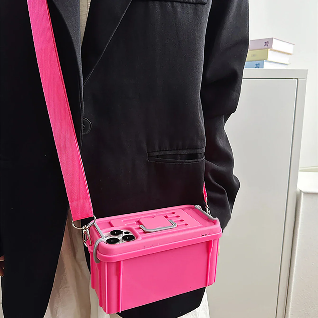 Mini Box Phone Case Crossbody Bag - Image 2