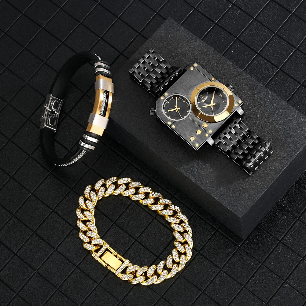 Ultimate Time Keeper Square Watch Gift Set - Image 2