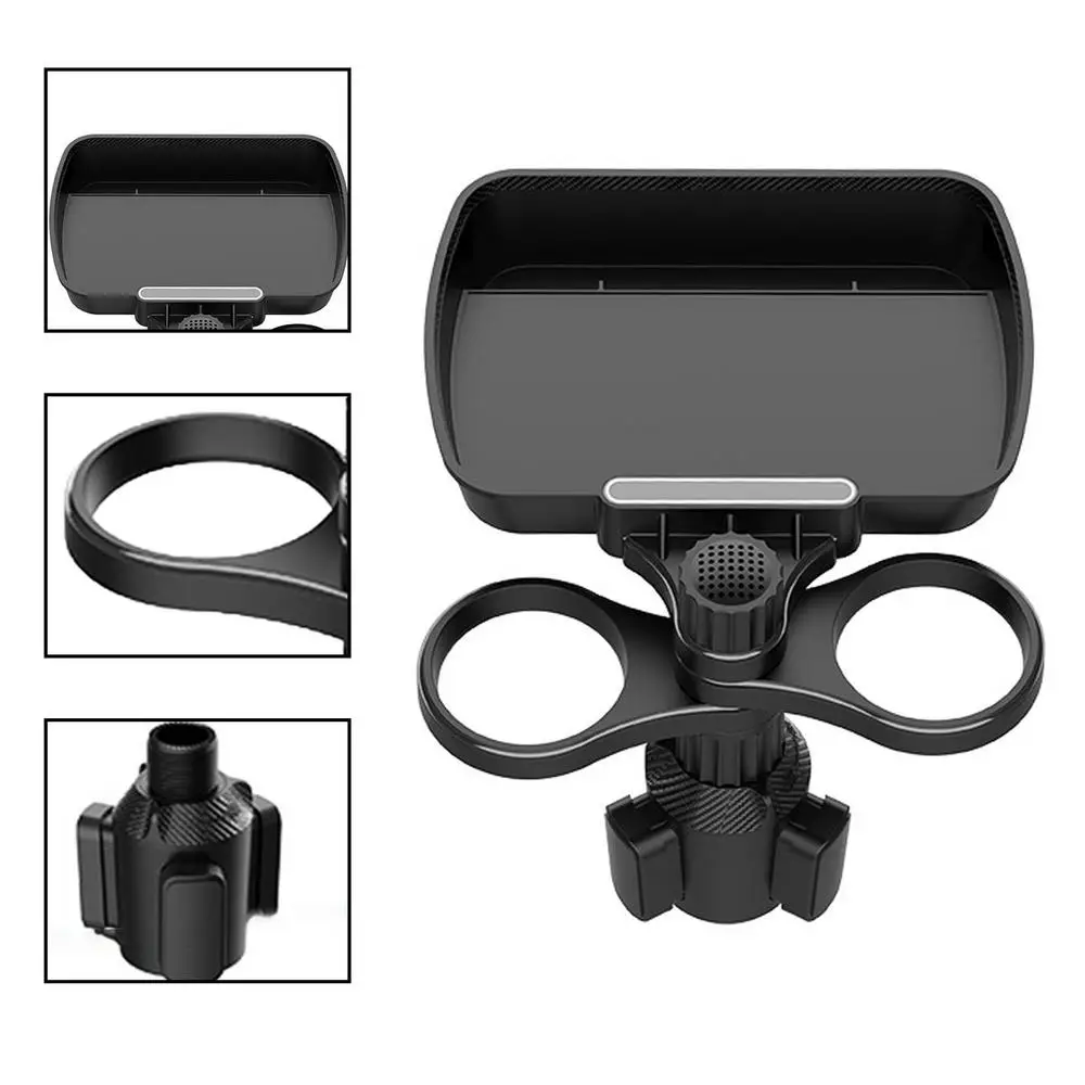 Expandable Multifunctional Car Snack Table Cup Holder - Image 2
