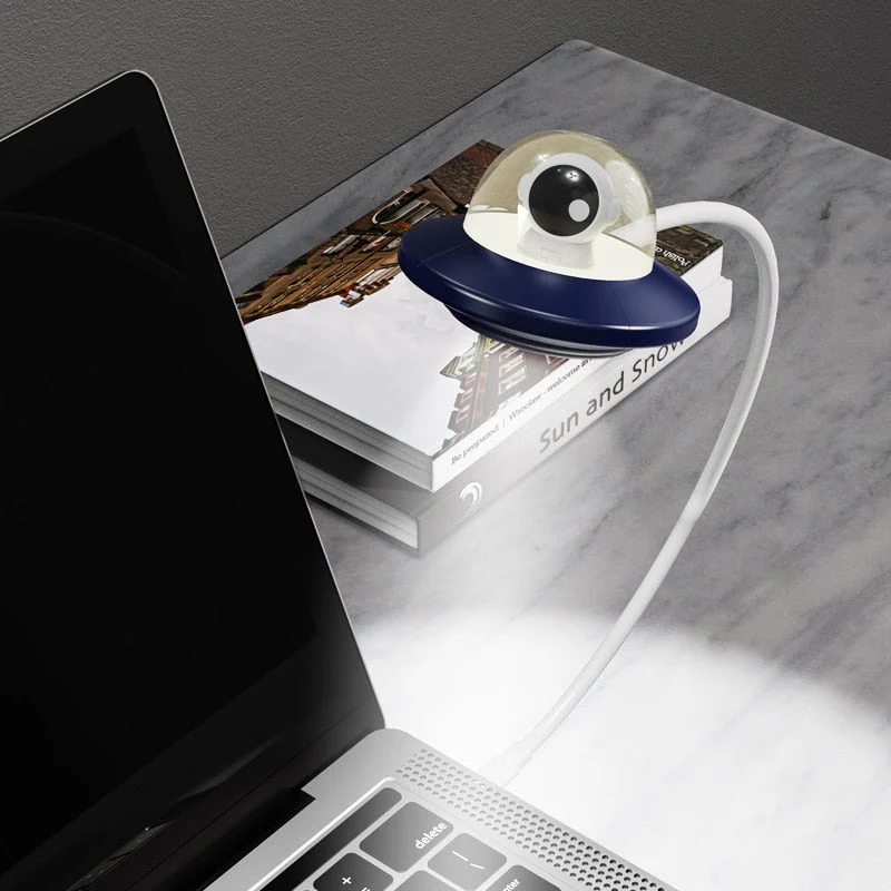 UFO Astronaut Spaceman Flexible LED Lamp - Image 2