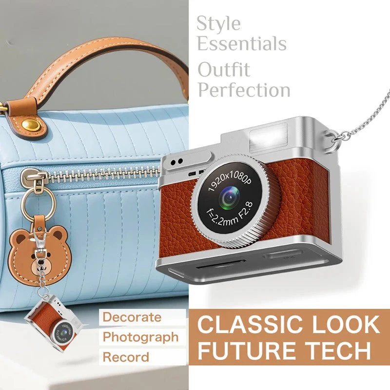Vintage Digital Camera Style Necklace - Image 3