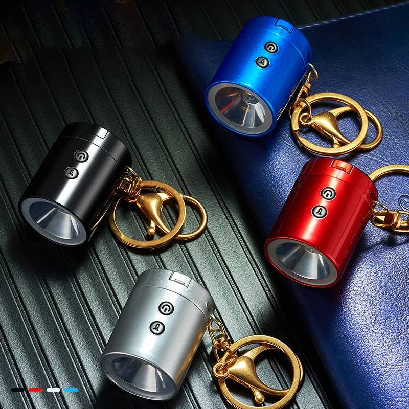 Creative Barrel Rechargeable Flashlight Lighter - Image 3