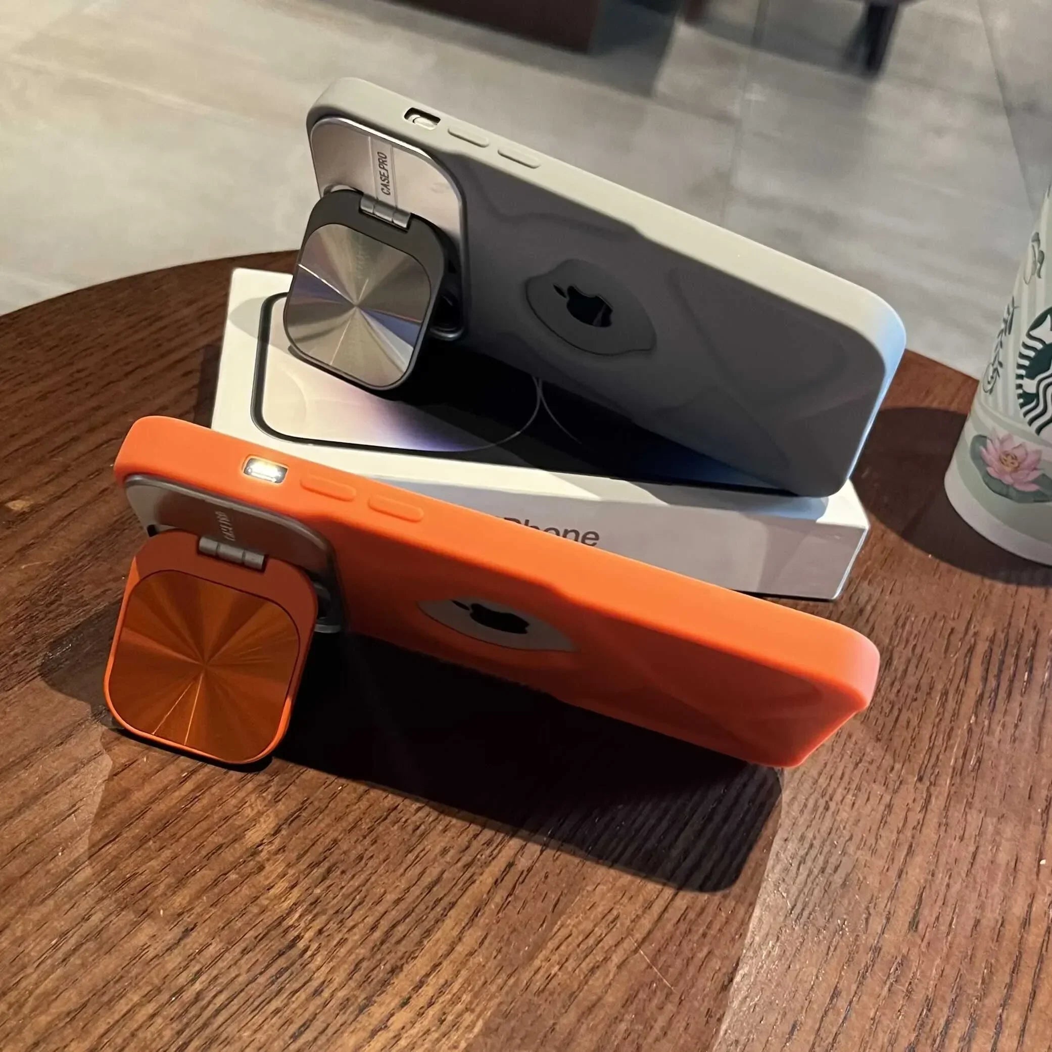 MagSafe Soft Flip Lens Protection iPhone Case - Image 2