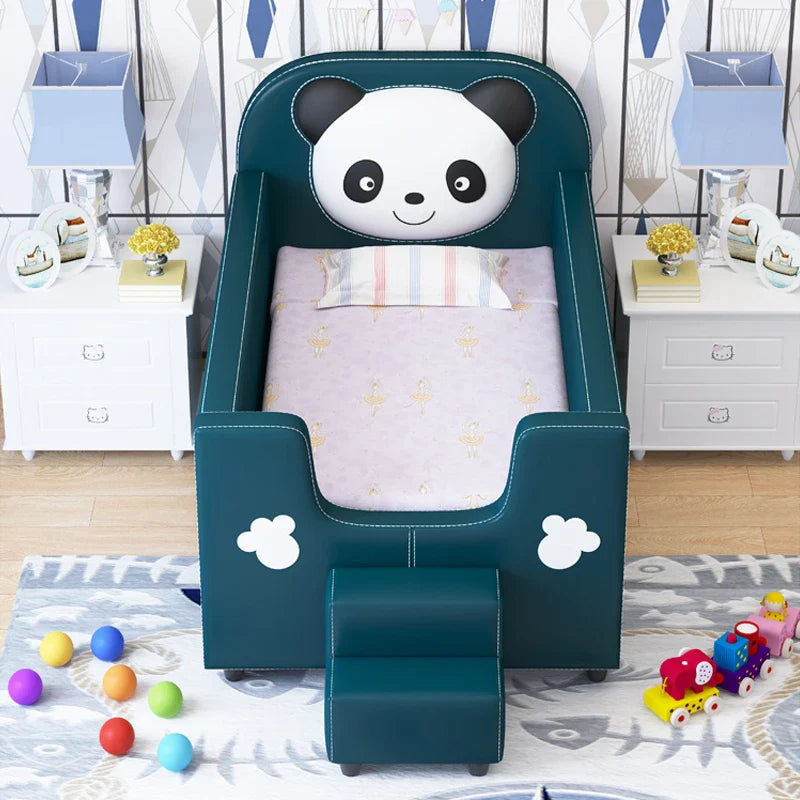 Cute Panda Easy Access Bedside Toddler Bed - Image 3