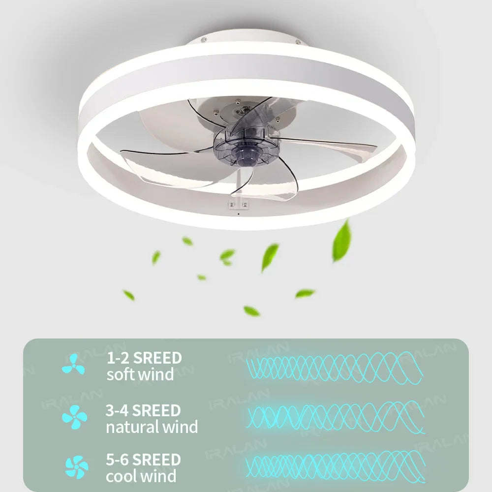 Aura Silent LED Ceiling Fan Lamp - Image 3