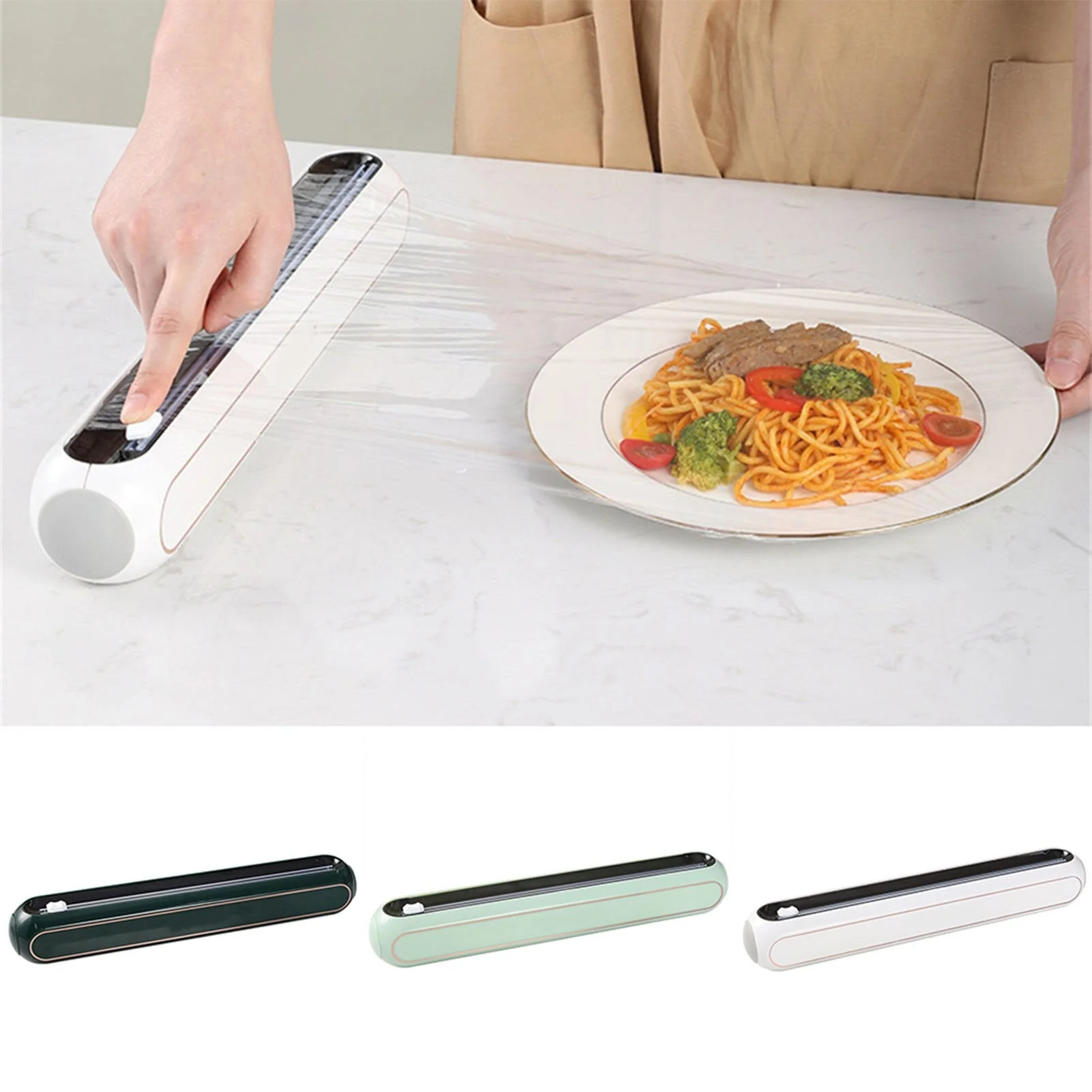 Wall-Mounted Automatic Plastic Wrap Dispenser - Image 3