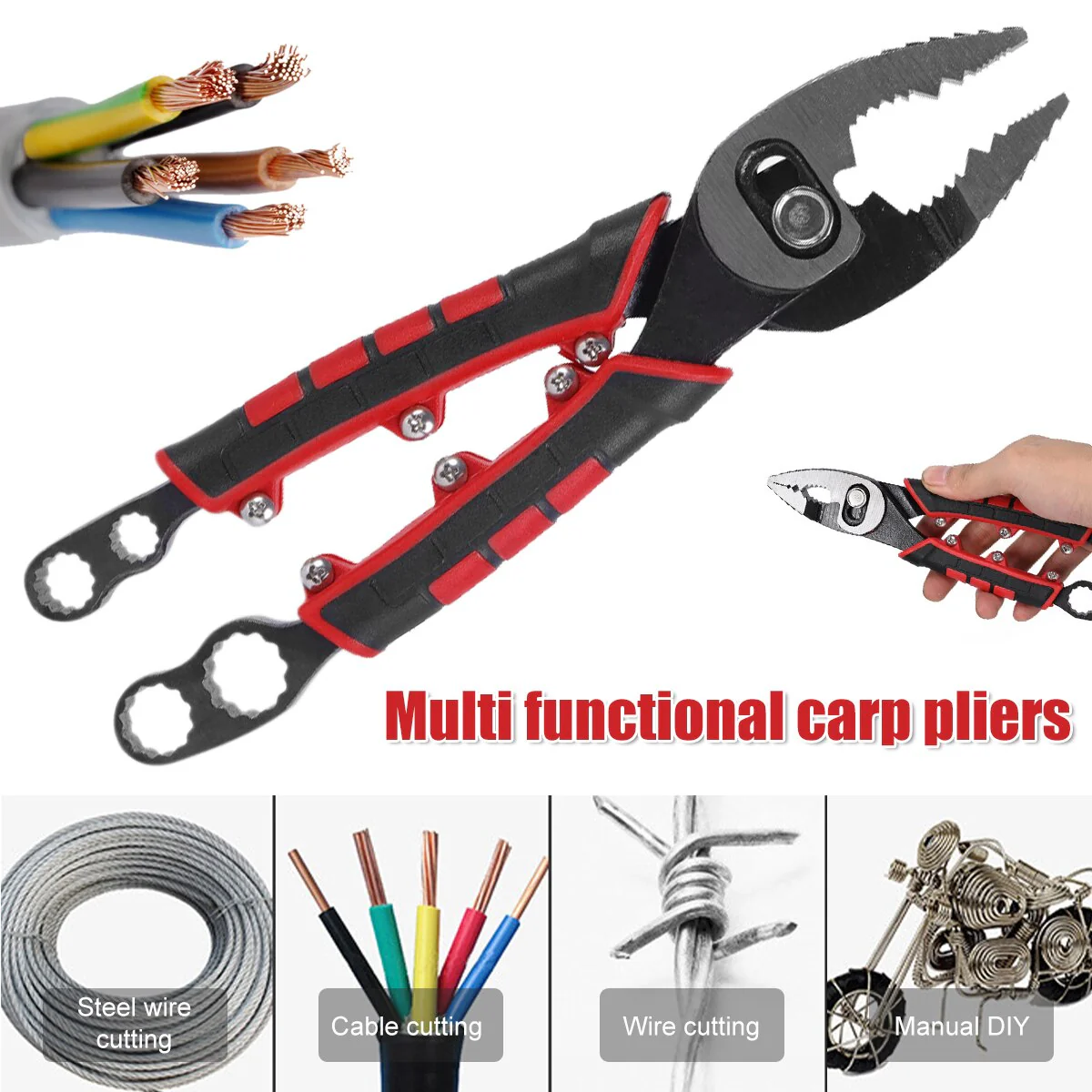 Multi Task Quick Remove Wrench Plier - Image 2