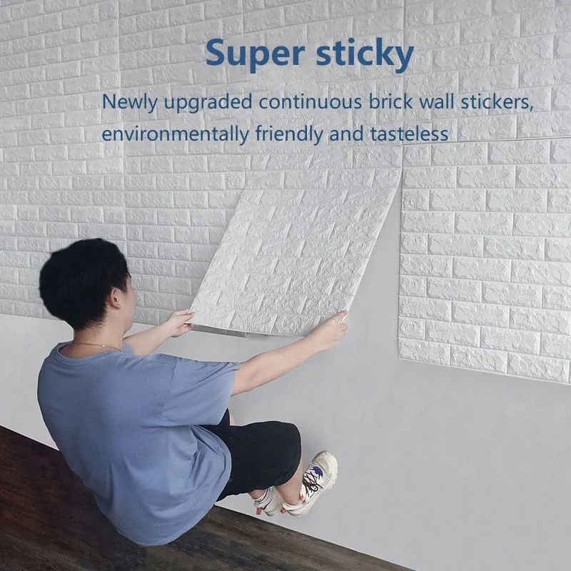 3D Self-Adhesive Soft Brick Wall Stickers - Image 3