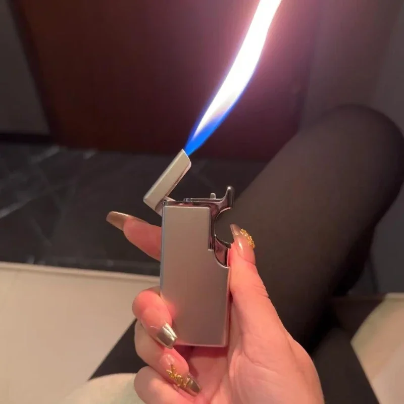 Metal Double Fire Jet Butane Lighter - Image 2