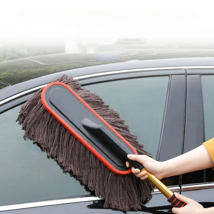 Auto Clean Telescopic Microfiber Car Dust Remover Brush - Image 2