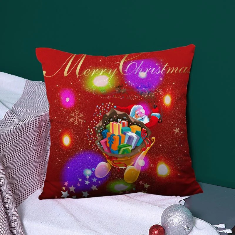 Christmas Series LED Pillow Case - Image 3