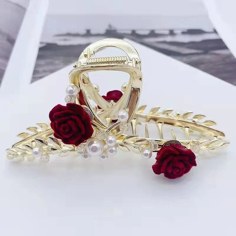 Elegant Rose Retro Hairpin - Image 2