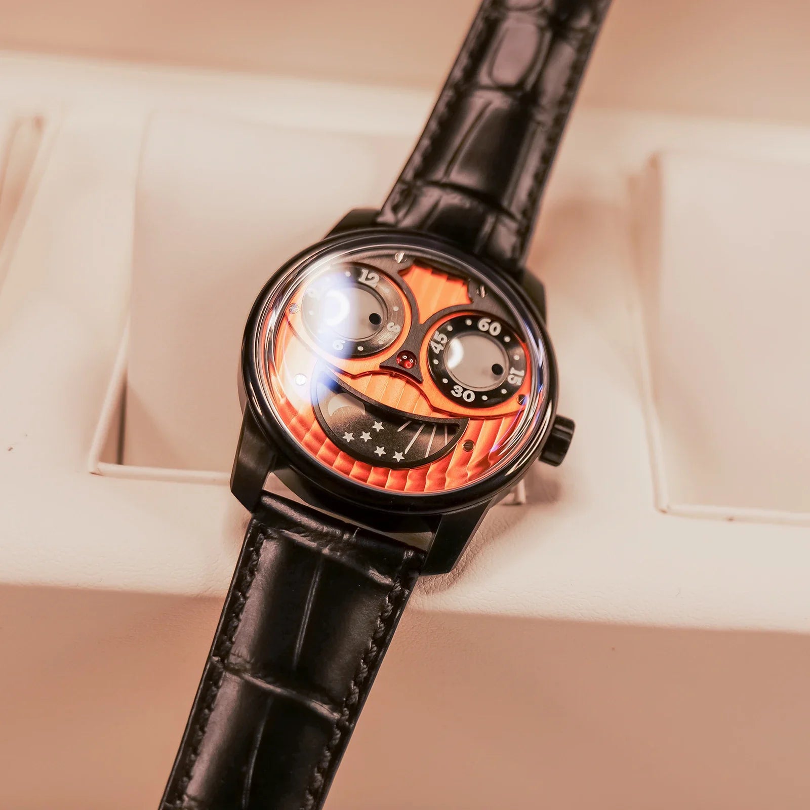 Urban Prestige Automatic Mechanical Face Watch - Image 3
