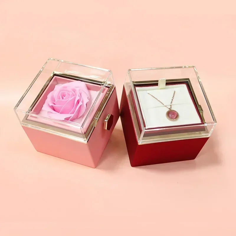 Eternal Rose Spin Display Jewelry Box - Image 3