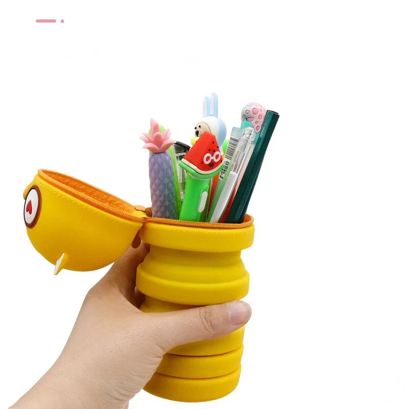 Stretchable Cartoon Flexible Pencil Case - Image 3