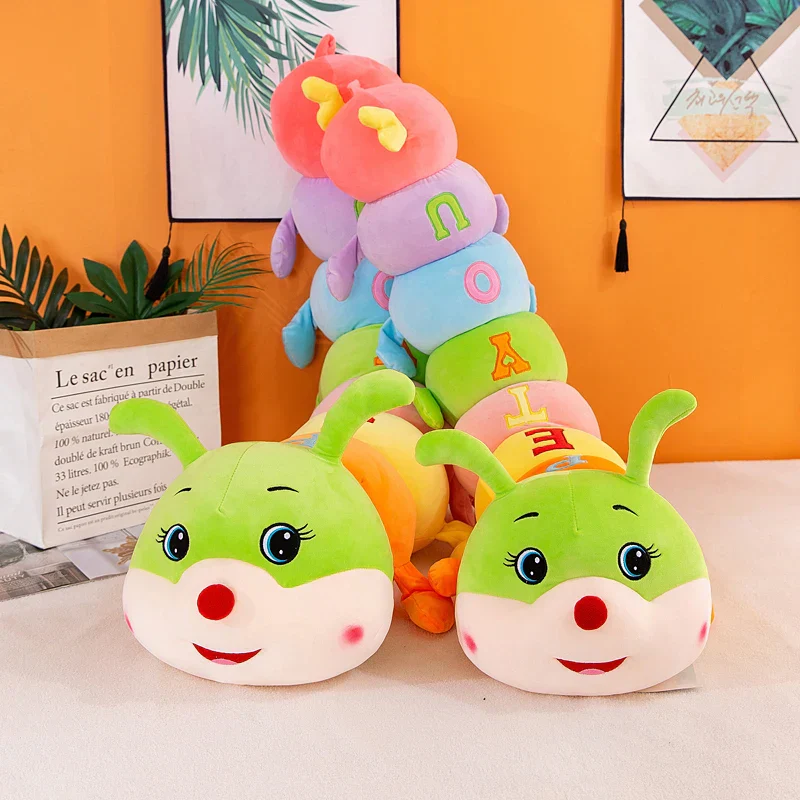 Happy Caterpillar Plush Toy - Image 3