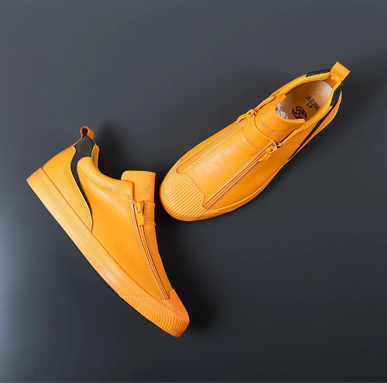 Autumn Vibe Leather Men Casual Shoes - Image 2