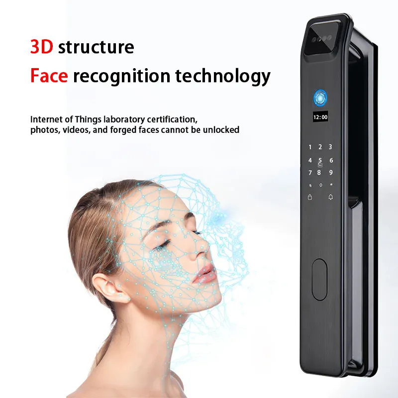 Automatic Secure Face Recognition Smart Fingerprint Door Lock - Image 3