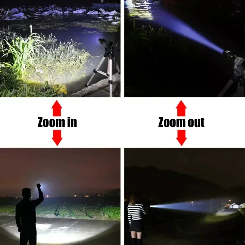 Mini Tactical Camping Rechargeable Flashlight - Image 2