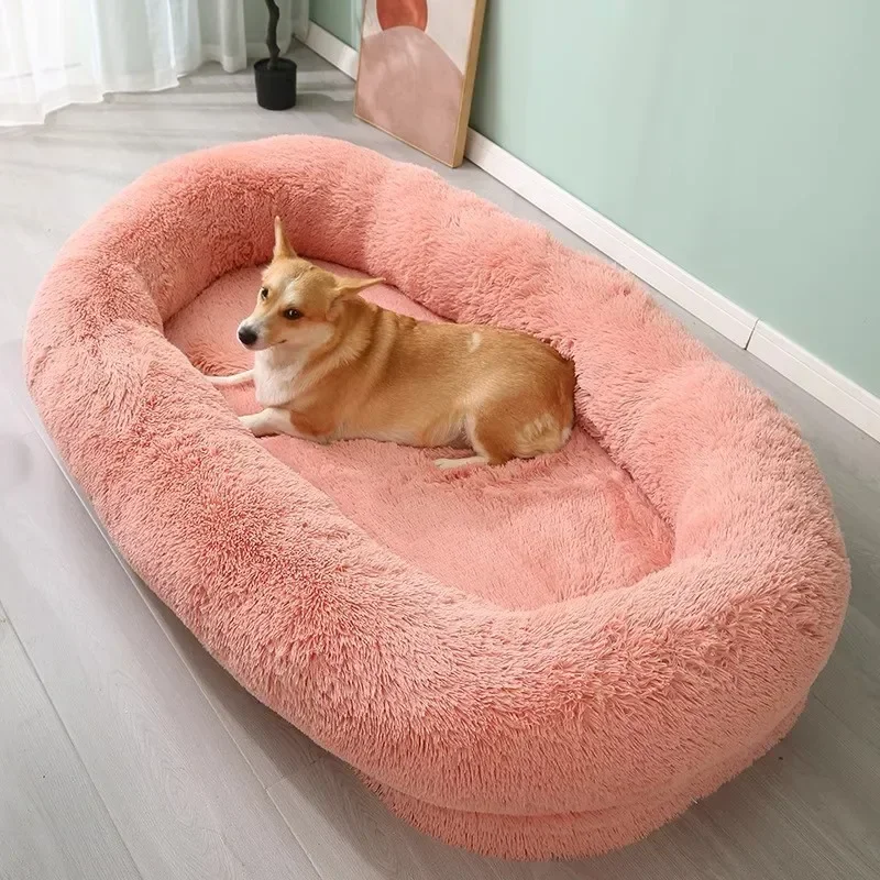 Oversized Ultra Plush Cozy Nest Floor Bed - Image 3