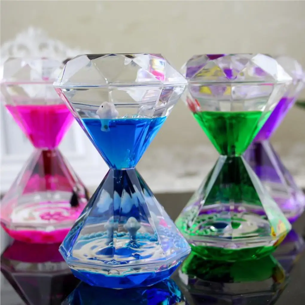 Floating Aqua Gems Liquid Motion Toy - Image 1