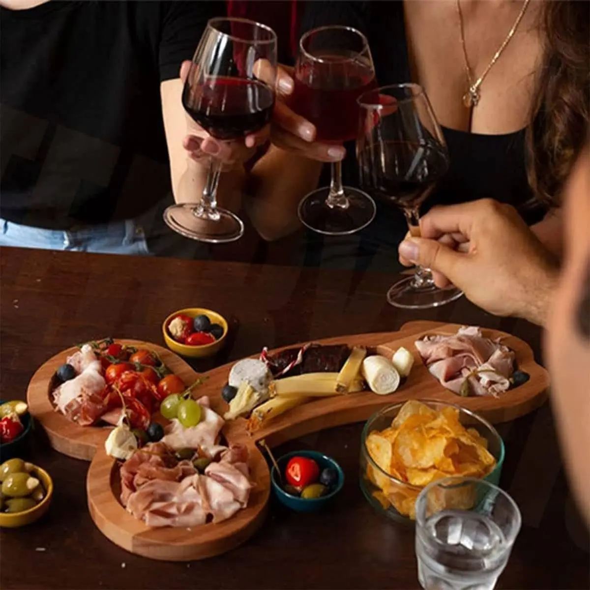 Funny Adult-Themed Multi-Compartment Serving Board - Image 2