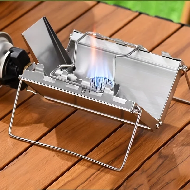 Ultralight Collapsible Outdoor Cooking Gas Burner - Image 1