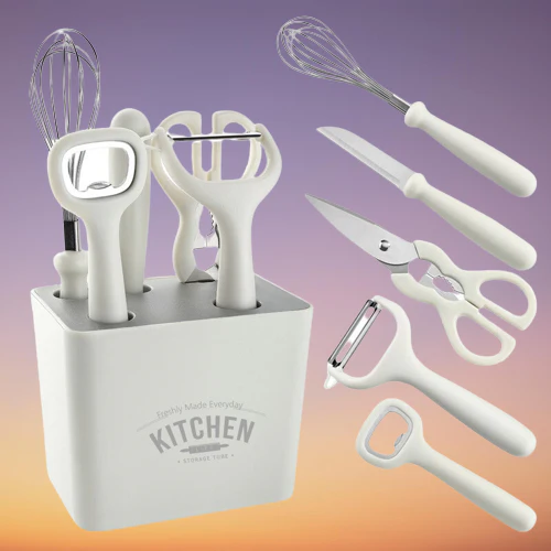 Elegant Durable Kitchen Tool Set - Image 1