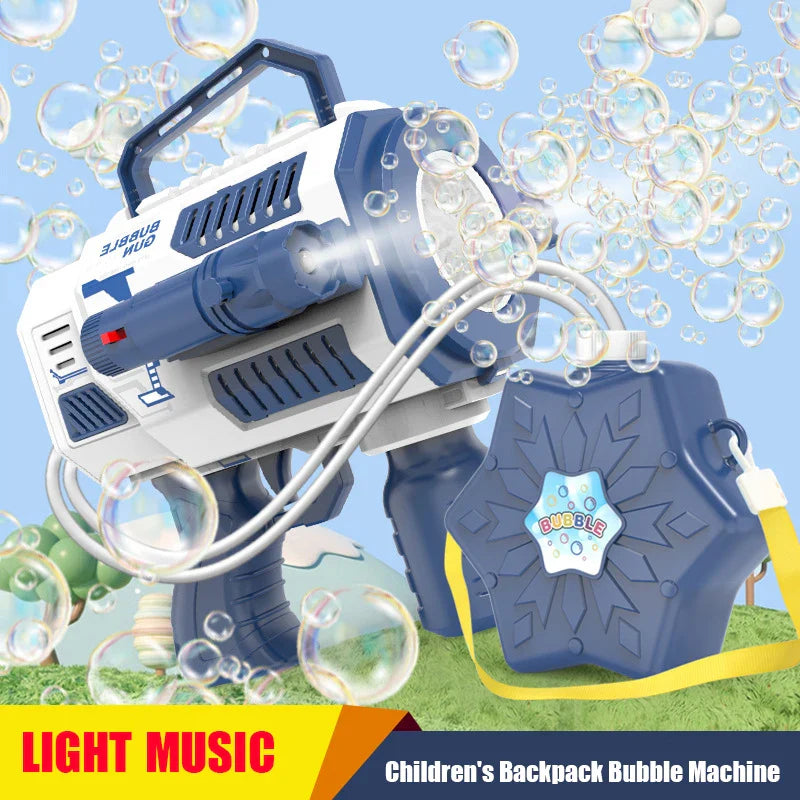 Flashing Automatic Large Capacity Bubble Gun - Image 3