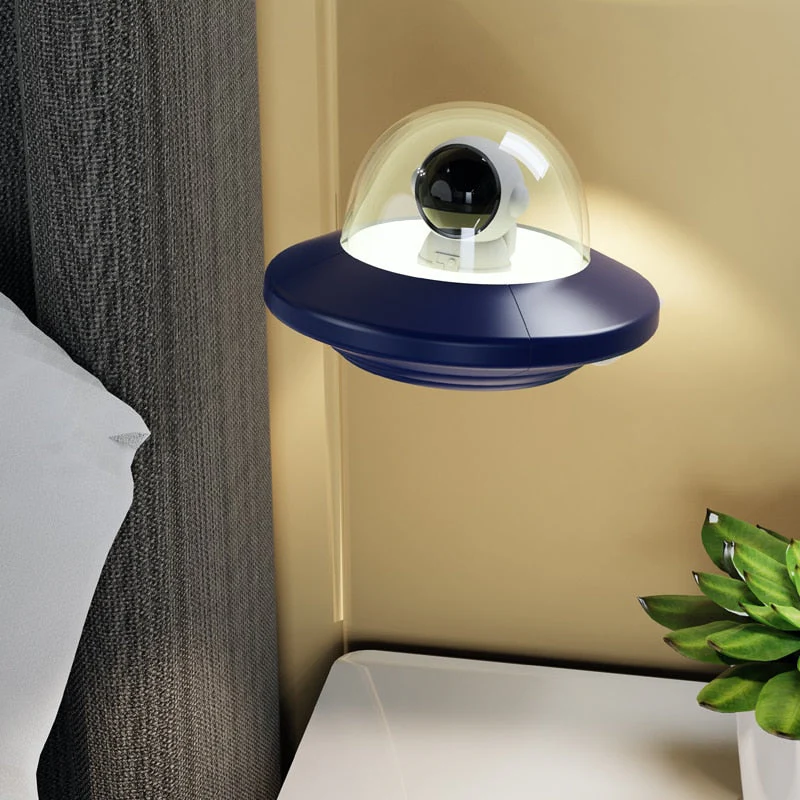 UFO Astronaut Spaceman Flexible LED Lamp - Image 1