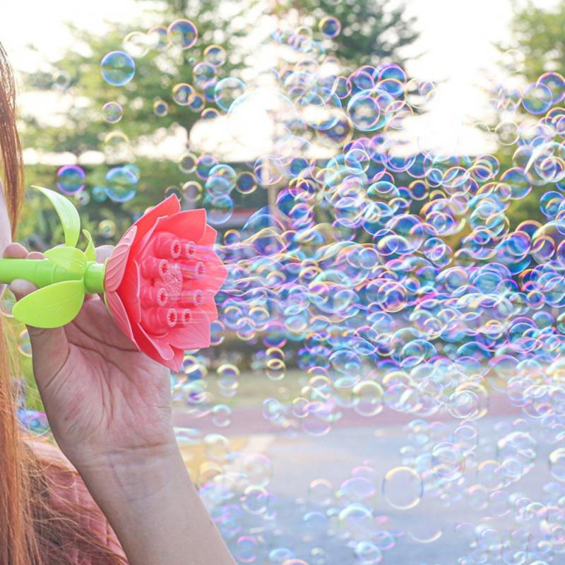 Flower Bubble Maker Toy - Image 1