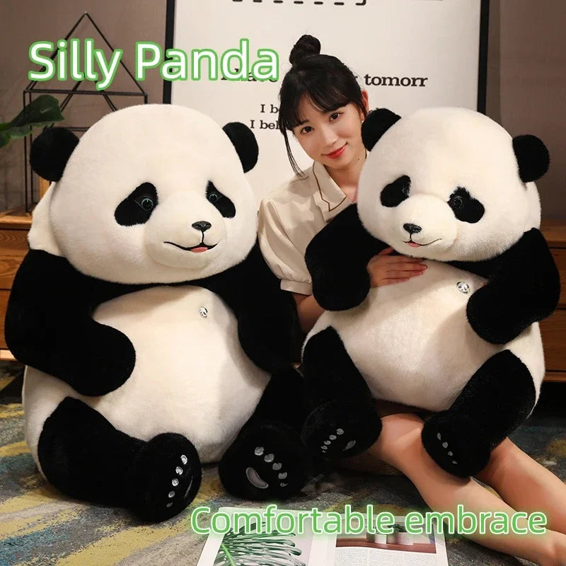 Jumbo Panda Huggable Plush Toy - Image 2