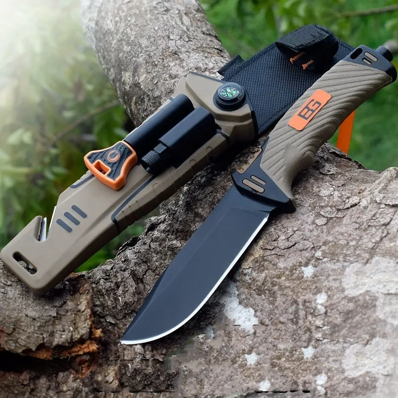 Military Edge Type Survival Knife Tool - Image 1