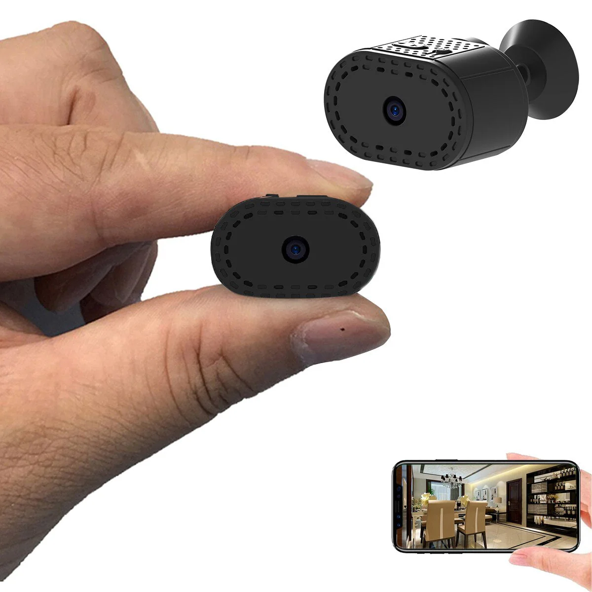 Magnetic Day Night Mini Wireless Cam IP Recorder - Image 3