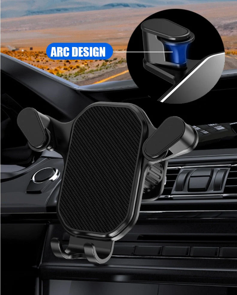 Universal Air Vent Rotating Car Phone Holder - Image 3