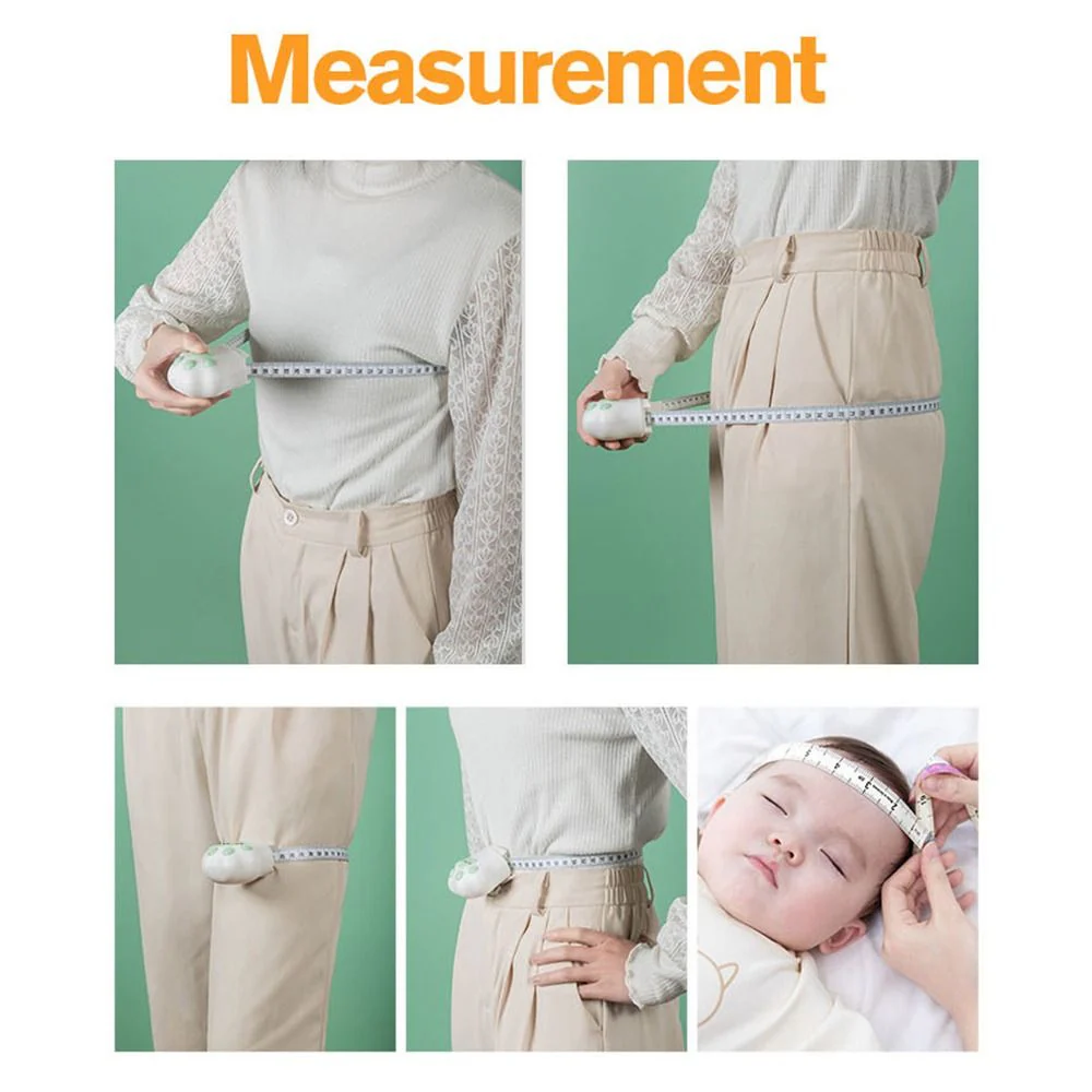 Cat Paw Double Scale Automatic Shrinking Tape Measure - Image 3