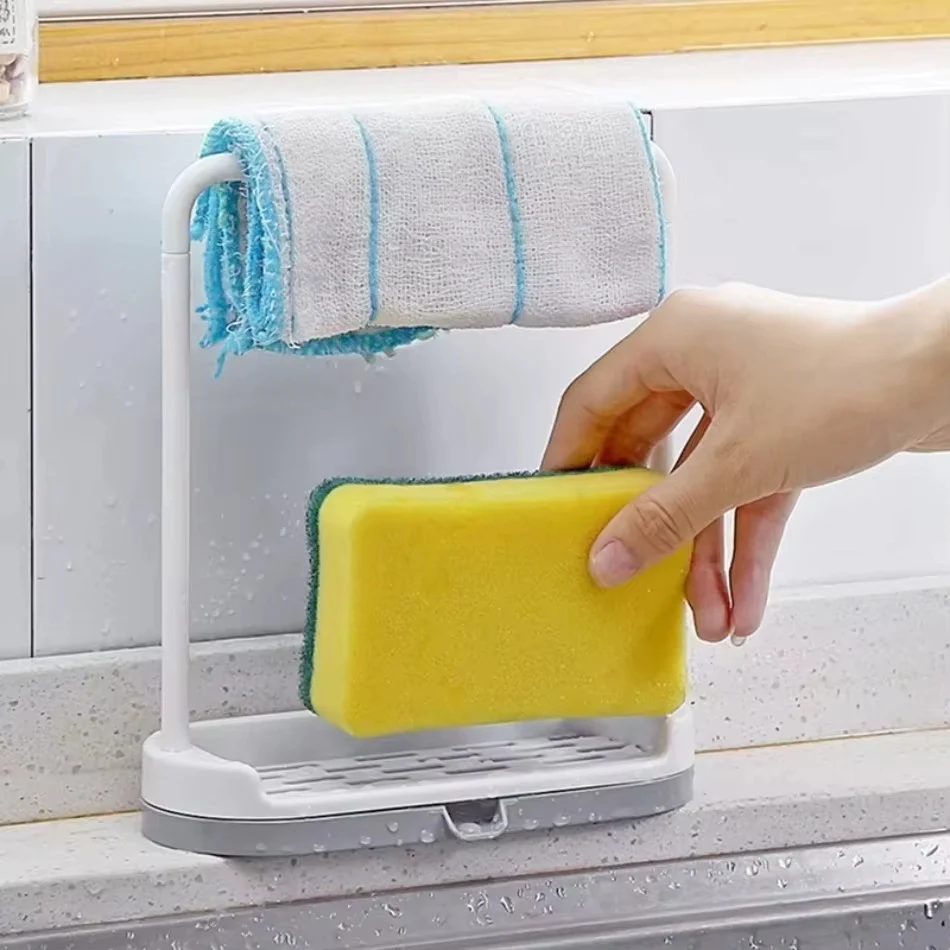 Kitchen Cloth Hanger Soap Dispenser - Image 3