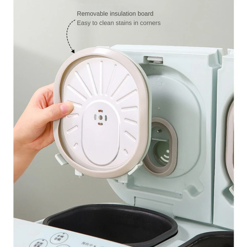 All-In-One Double Container Intelligent Electric Rice Cooker - Image 3