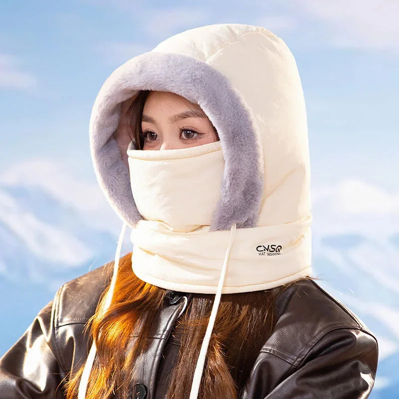 Insulated Windproof Winter Hooded Face-Cover - Image 2