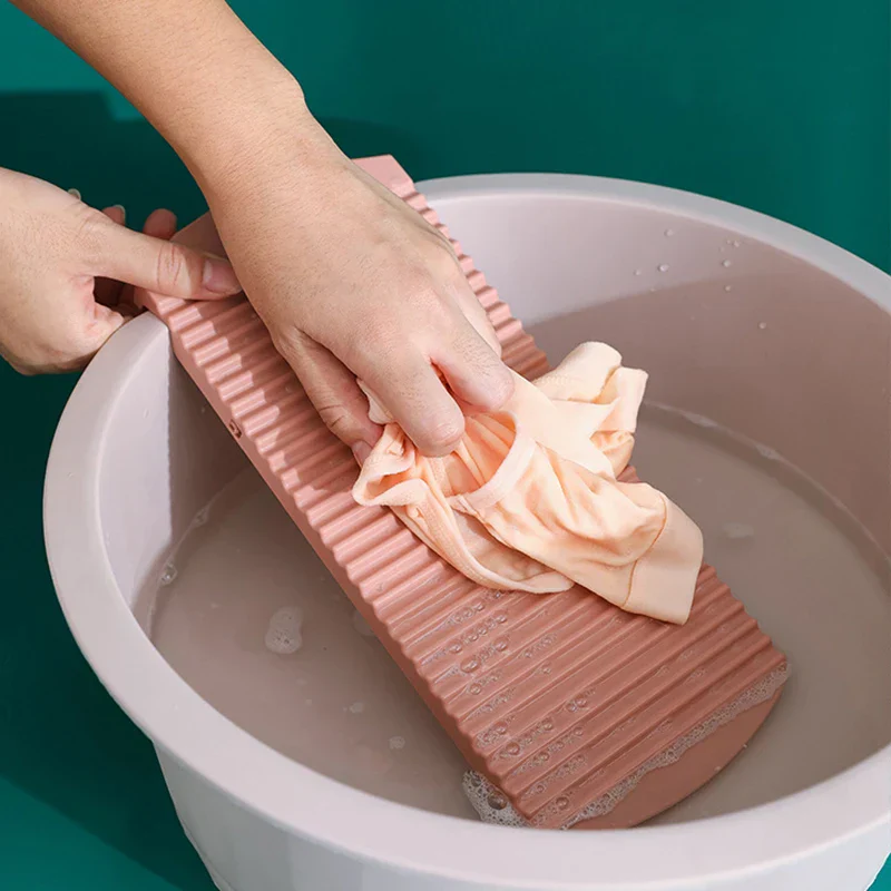 Thickened Plastic Integrated Washboard Compact Washbasin - Image 3