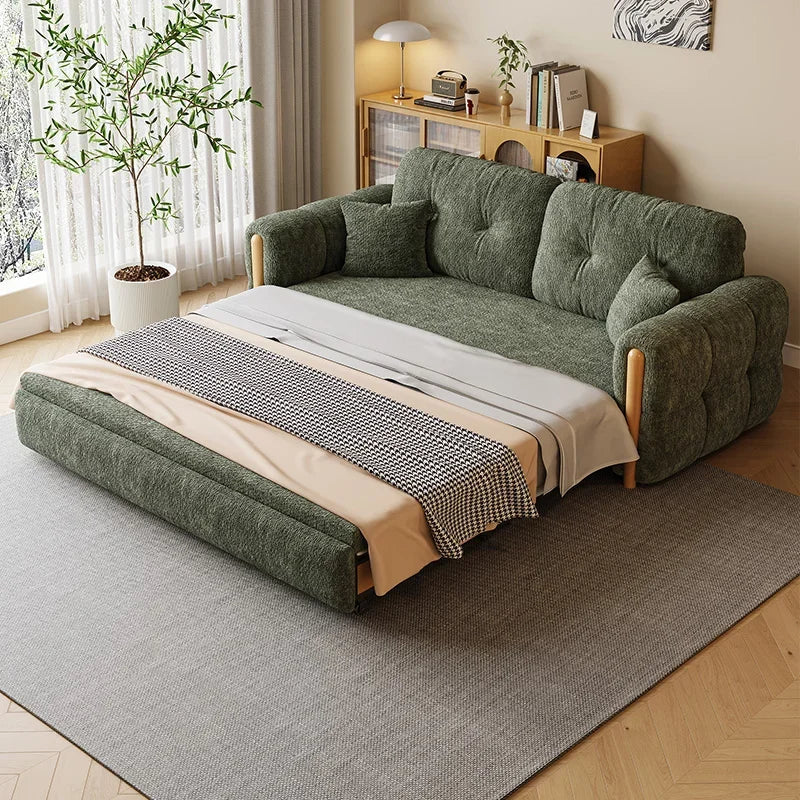 Modular Space-Saving Integrated Table Sofa Bed - Image 2