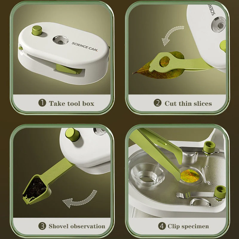 Little Scientist Portable 250x Microscope - Image 3
