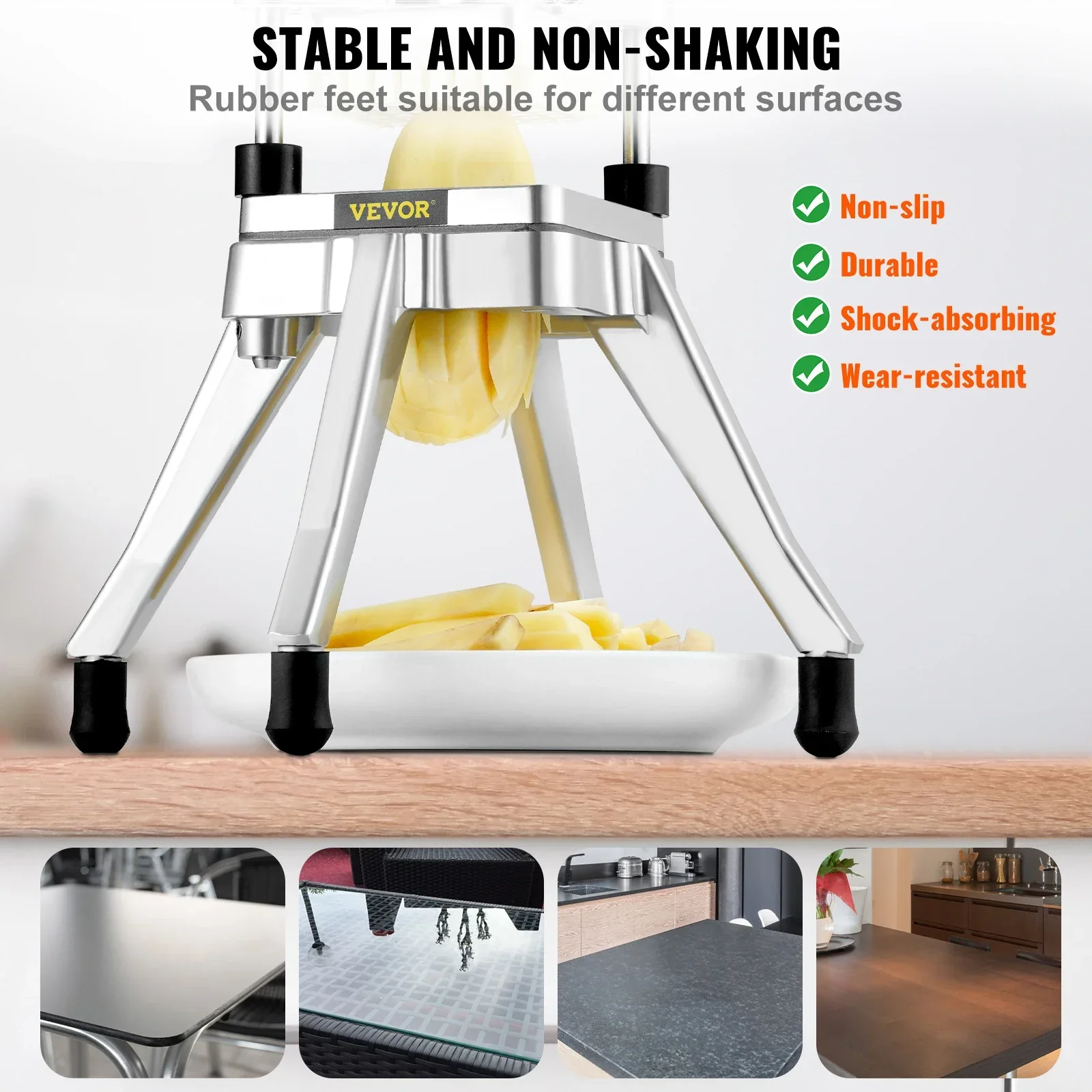 Manual Slicing Stainless Steel Commercial Vegetable Slicer - Image 3
