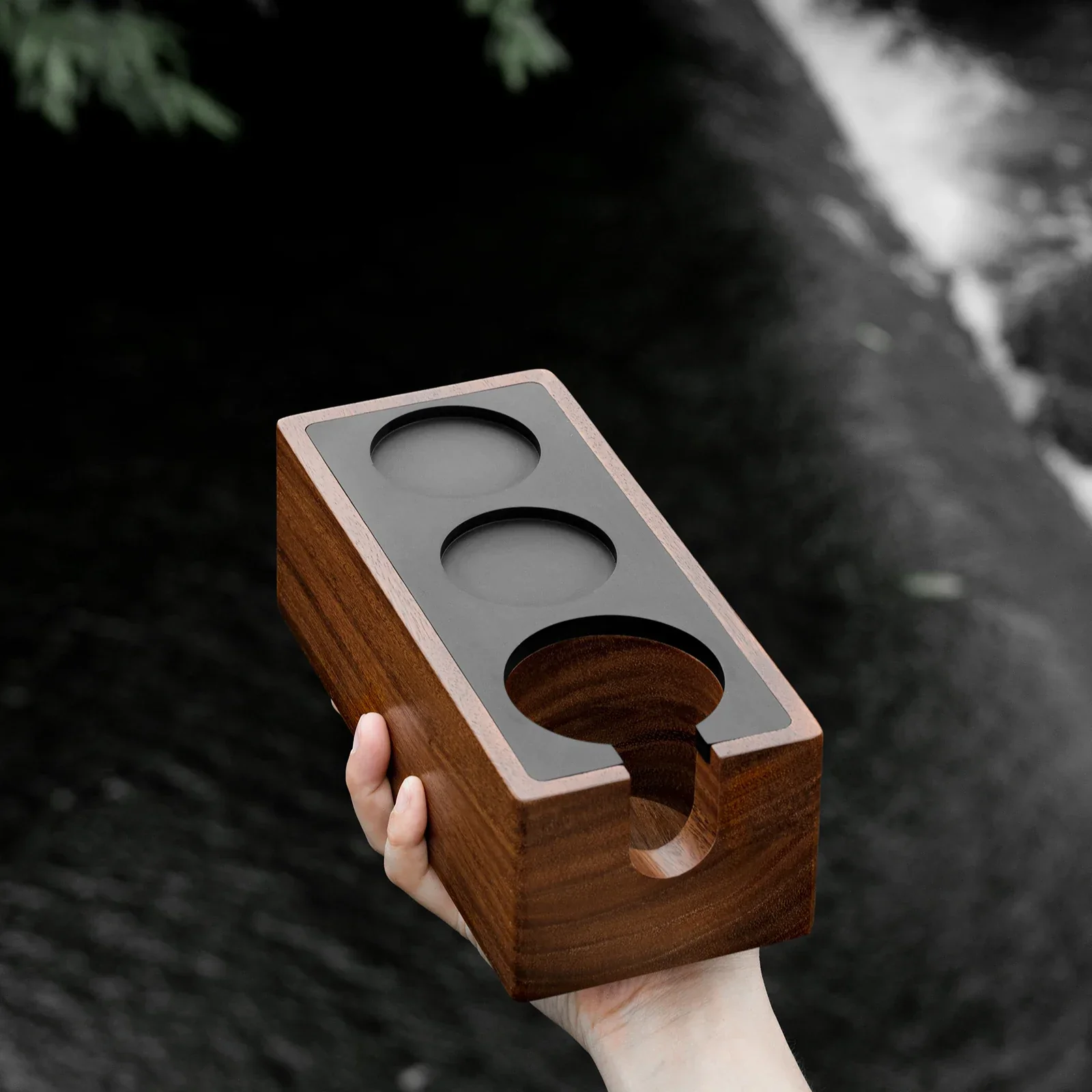 Barista Favorite Vintage Storage Box Tamper Station - Image 3