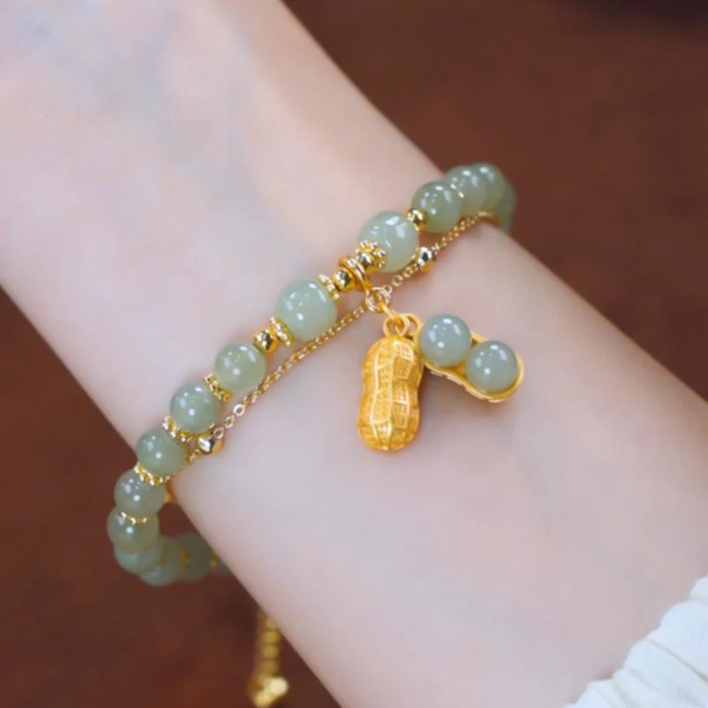Elegant Design Double Layers Lovely Bracelet - Image 2